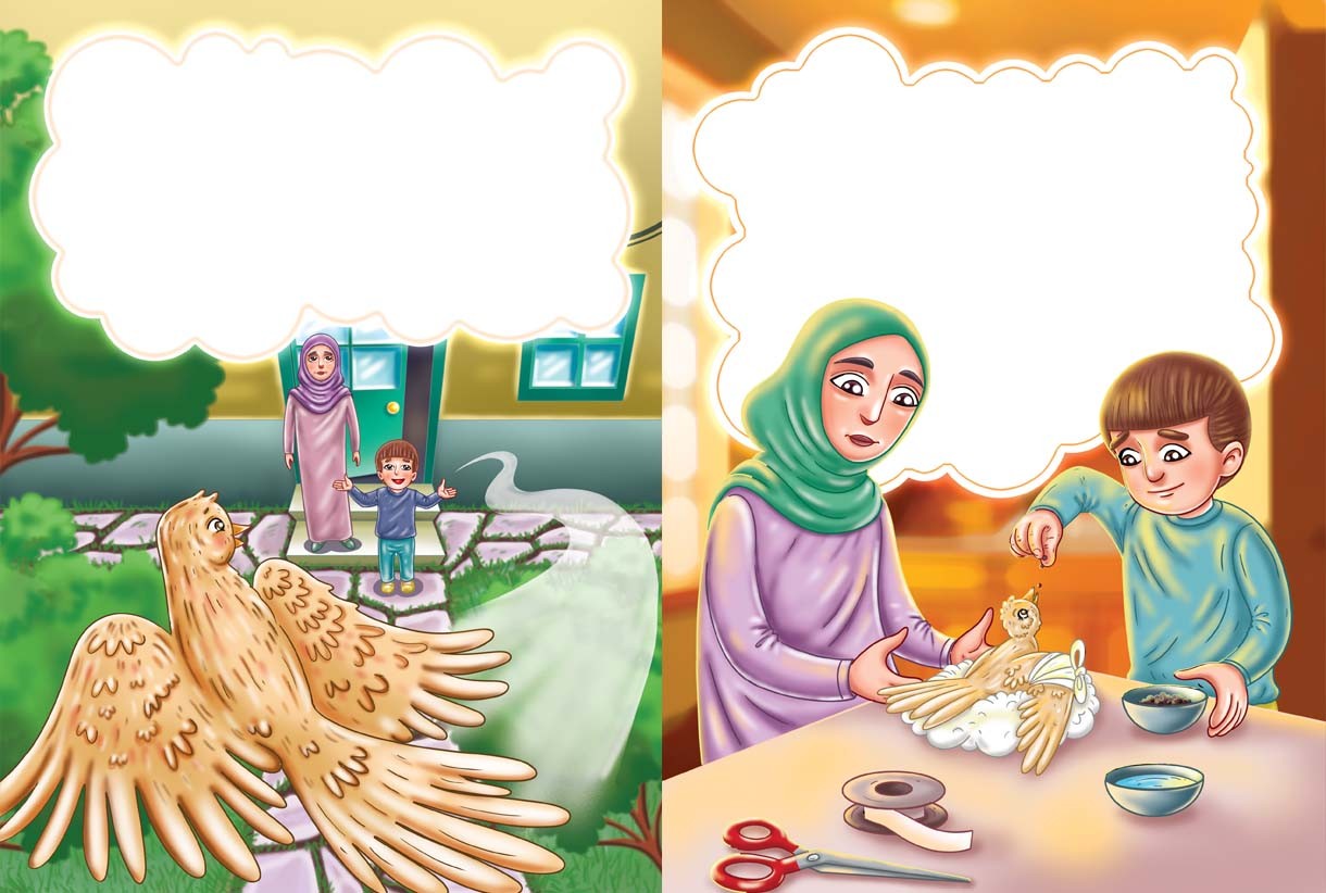 جعفر والطائر الجريح