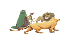 أسودٌ وسِباع