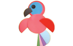 ببغاء من الورق